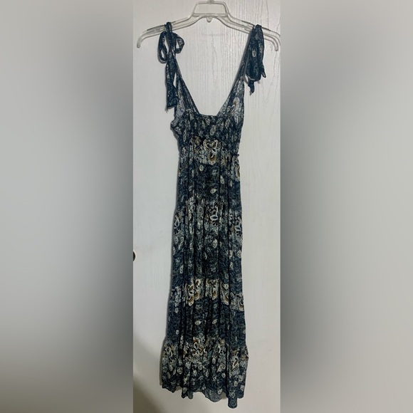 Free People "Let's Smock About It" Maxi Dress - Picture 5 of 7